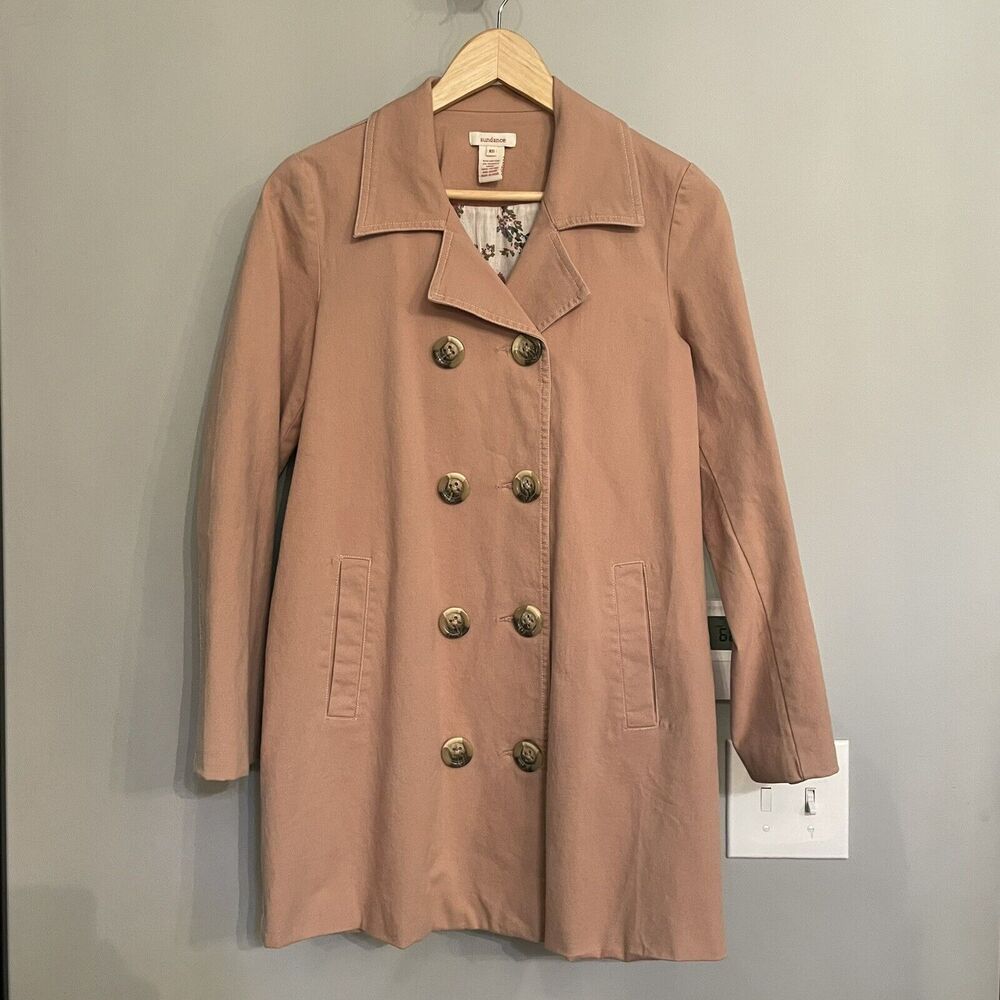 Sundance Peacoat Double Breasted Fielding Jacket Womens XS‎
